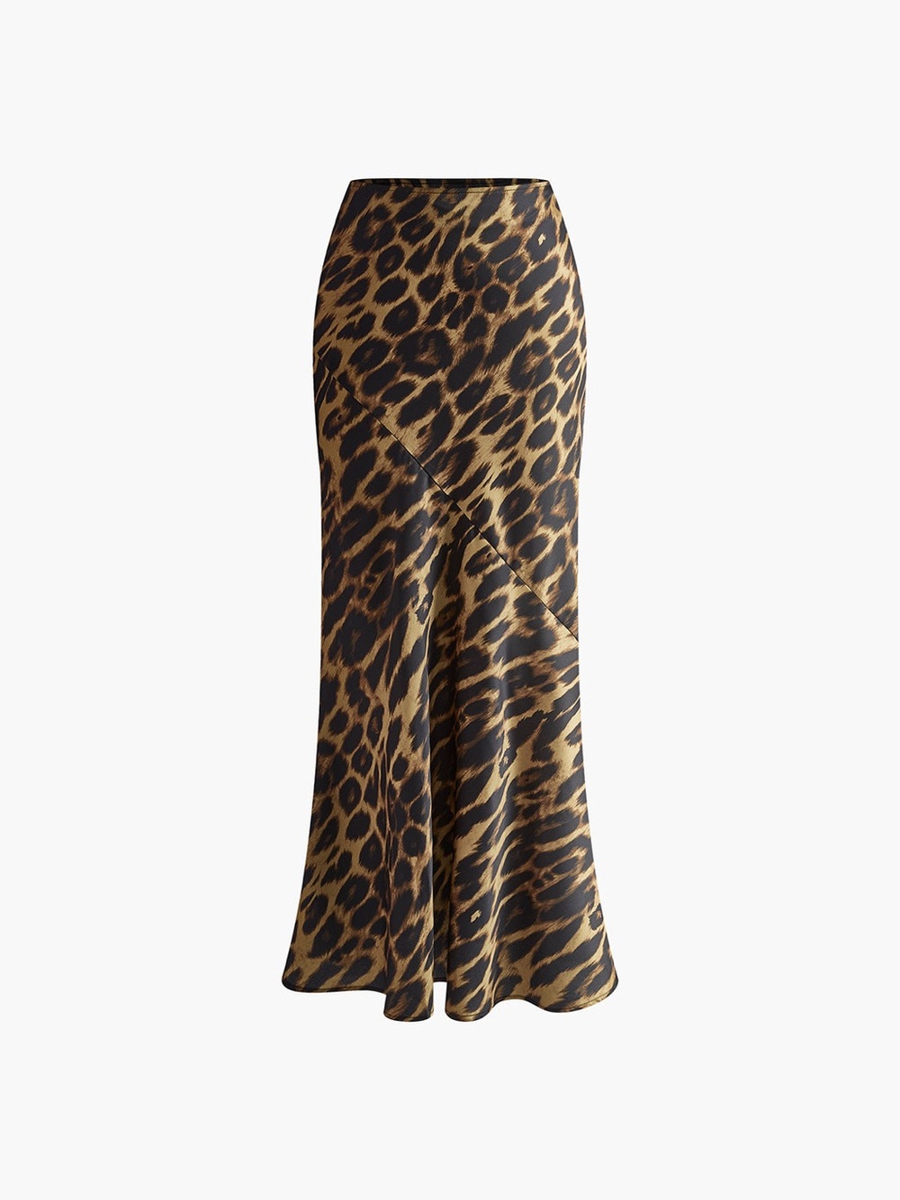 Commense Slim Leopard Print Maxi Skirt Small - Picture 3 of 9